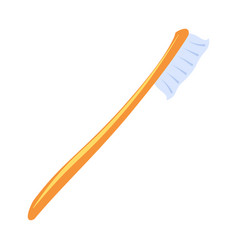 Plastic Waste Old Toothbrush Flat Icon