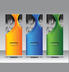 Business Roll Up Banner Set