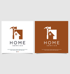 Home Repair Logo Template With Creative Element