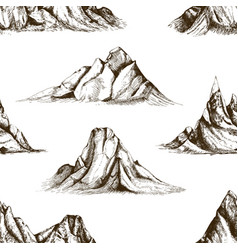 Mountain design kit Royalty Free Vector Image - VectorStock