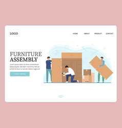 Furniture Assembly Landing Page