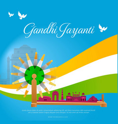 Gandhi Jayanti Banner Design