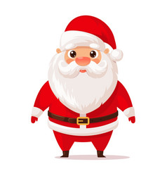 Cute Cartoon Santa Claus