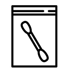 Forensic Laboratory Pack Stick Icon Outline Style