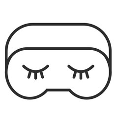 Sleep Mask Eyes Stroke