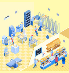 Bakery Inside Isometric