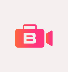 Letter B For Cinema Film And Videography Logo