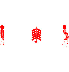 Firecracker Icon On White Background