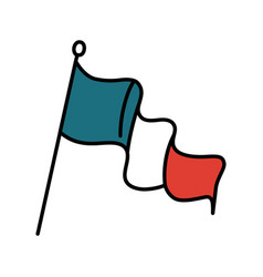 France Flag Icon Of French