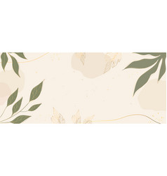 Luxury Gold And Pale Green Wallpaper With Leaves