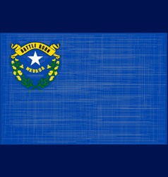 Nevada State Flag Grunge