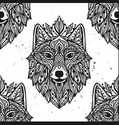 Wolf Mandala Spiritual