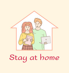 Couple Stay Home Self Isolation Household Chores