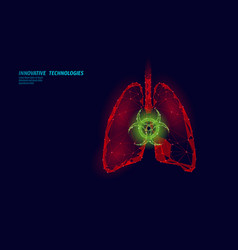 3d Human Lungs Medicine Toxicity Research Concept