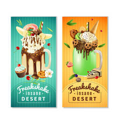 Extreme Freakshake Insane Dessert Banners Set