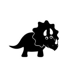 Ankylosaurs Dinosaur Black Silhouette Image