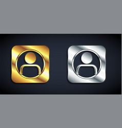 Gold And Silver Create Account Screen Icon