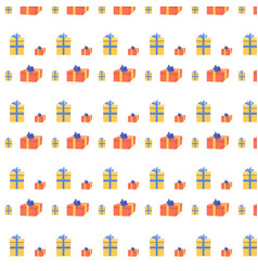 Cartoon Gift Box Seamless Pattern