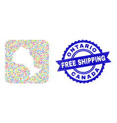 Free Shipping Rubber Seal And Ontario Province Map