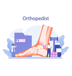 Orthopedics Doctor Idea Of Joint And Bone