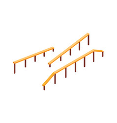 Isometric Skateboard Rails