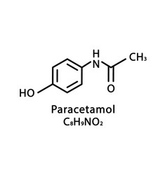 Paracetamol Molecular Structure Acetaminophen