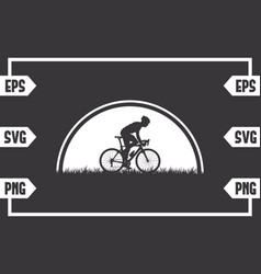 Half Circle - Guy Cycling