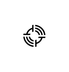 Ii Circle Line Logo Initial Concept With High