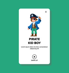 Pirate Kid Boy