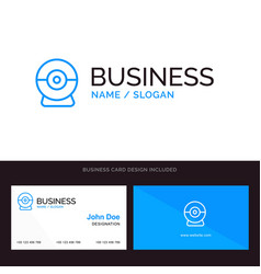 Camera Webcam Security Blue Business Logo