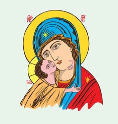 Ave Maria And Child