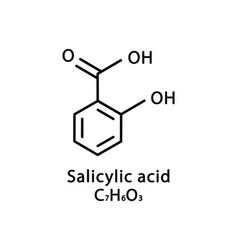 Salicylic Acid Molecular Structure Acid