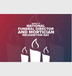 National Funeral Director And Mortician