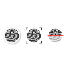 Fingerprint Icon Collection