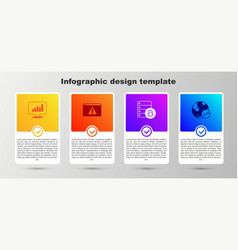 Set Pie Chart Infographic Browser With