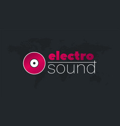 Electro Sound Background Element For Flyer