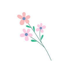 Hand Drawn Cute Spring Flower