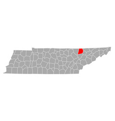 Map Campbell In Tennessee