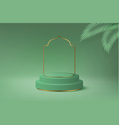 Ramadan Background Green Islamic 3d Product