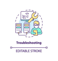 Troubleshooting Concept Icon