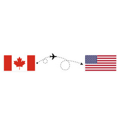 Flight And Travel From Canada To Usa By Passenger