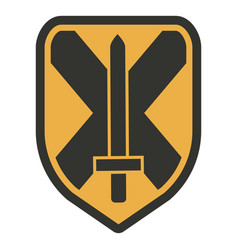 Single Sword Patch Badge