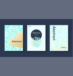 Set Of Abstract Cover Template