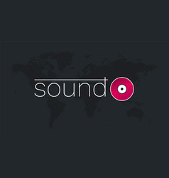 Sound Background Design Element For Flyer