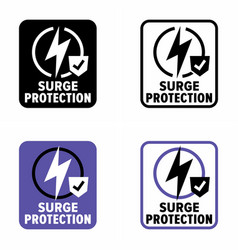 Surge Protection Information Sign