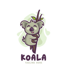 Koala Cute Logo Template