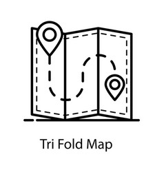 Trifold Map