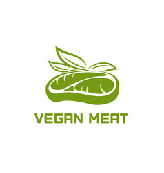 Vegan Beef Steak Meat Plant Protein Meal Icon