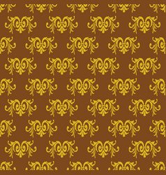 Luxury Seamless Golden Floral Wallpaper