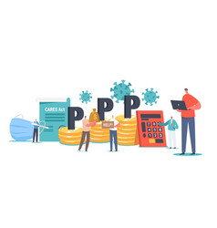 Ppp Paycheck Protection Program Business Concept